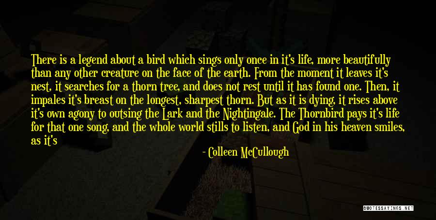 Bird Sings Quotes By Colleen McCullough