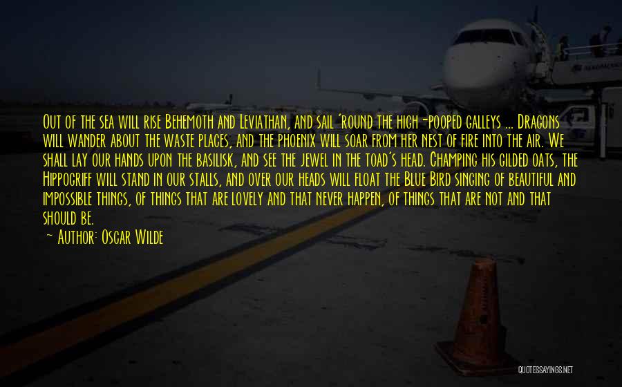 Bird Soar Quotes By Oscar Wilde