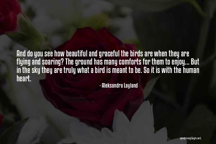 Bird Soaring Quotes By Aleksandra Layland Bird Soaring Quotes By Aleksandra Layland
