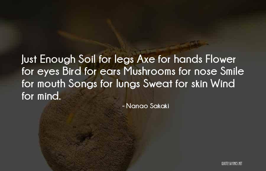 Bird Song Quotes By Nanao Sakaki Bird Song Quotes By Nanao Sakaki