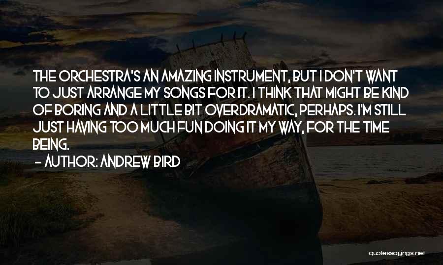 Bird Songs Quotes By Andrew Bird