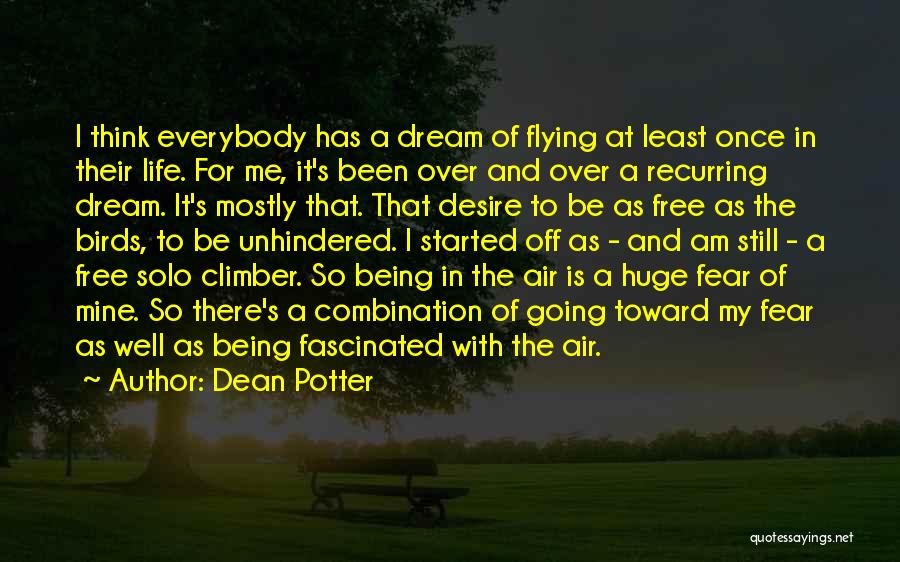 Birds And Flying Quotes By Dean Potter