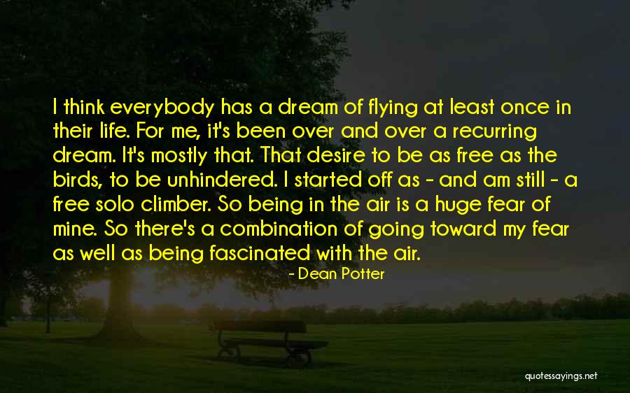 Birds And Flying Quotes By Dean Potter Birds And Flying Quotes By Dean Potter