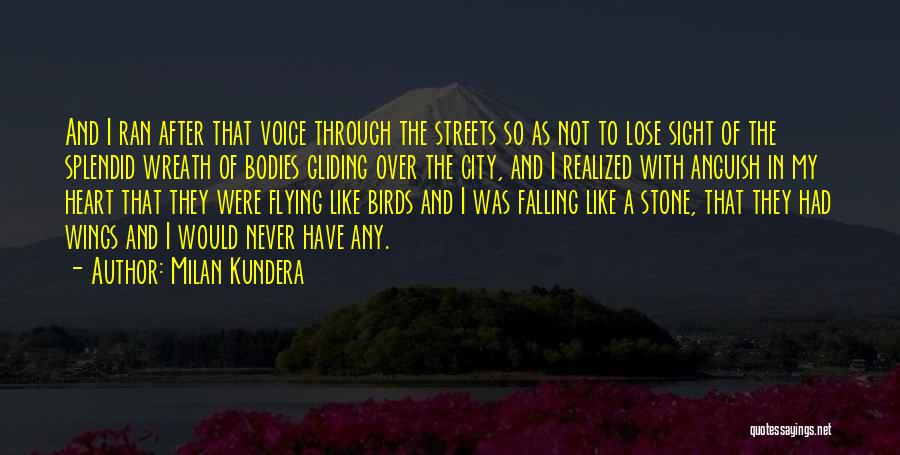 Birds And Flying Quotes By Milan Kundera