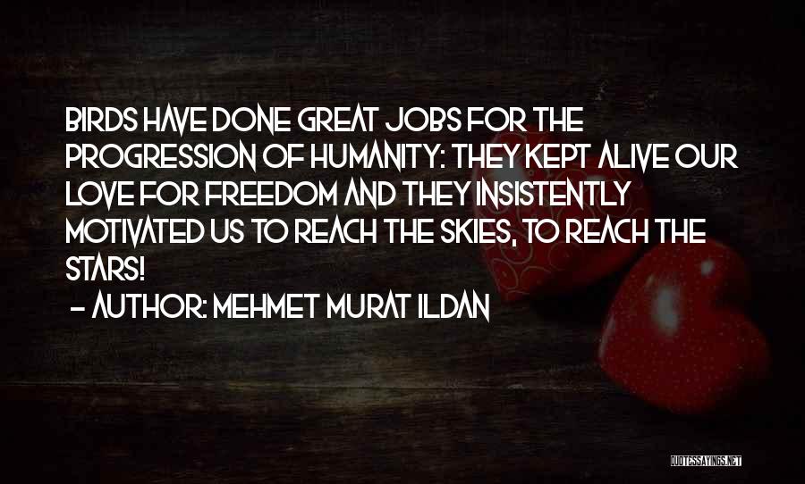 Birds And Freedom Quotes By Mehmet Murat Ildan