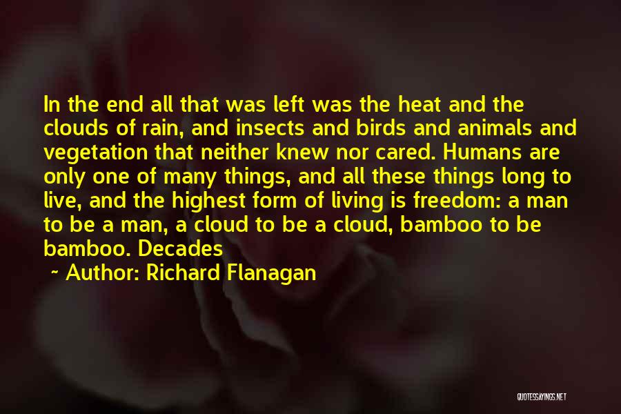 Birds And Freedom Quotes By Richard Flanagan