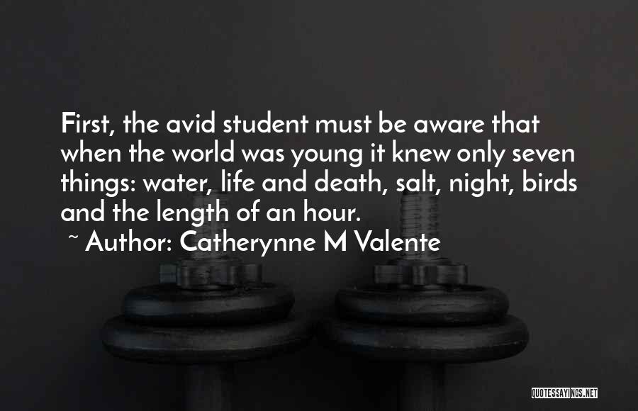 Birds And Life Quotes By Catherynne M Valente