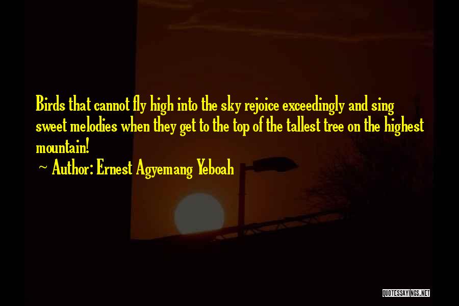 Birds And Life Quotes By Ernest Agyemang Yeboah