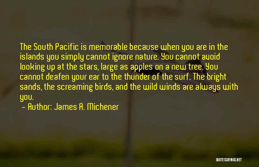 Birds And Nature Quotes By James A. Michener