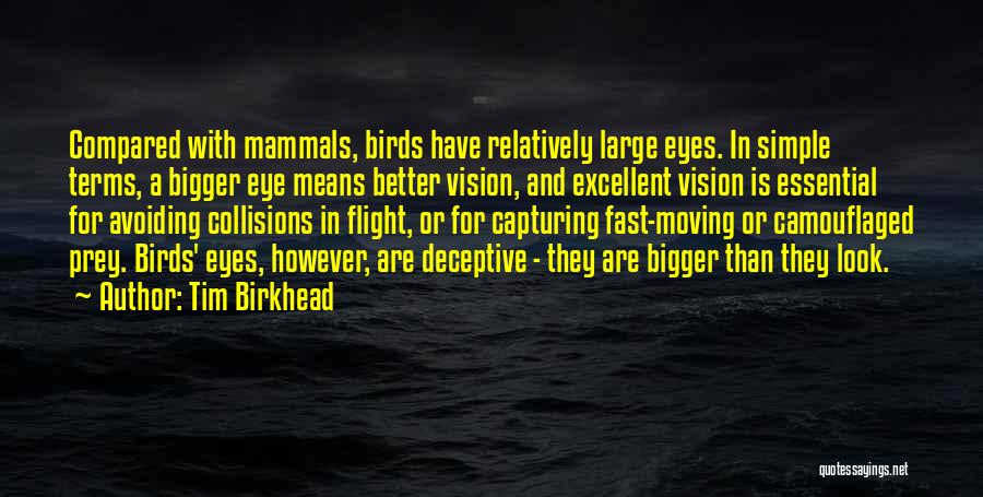 Birds Eye Quotes By Tim Birkhead