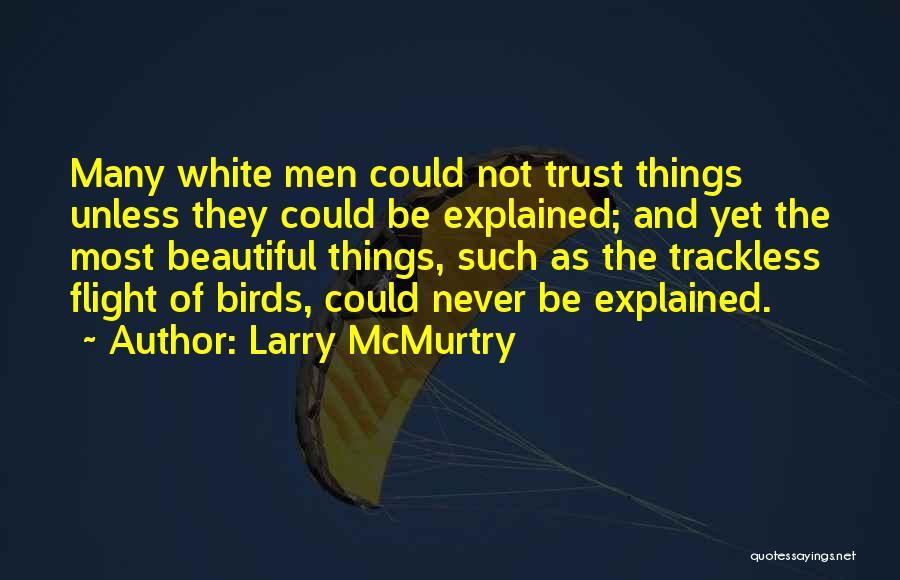 Birds Flight Quotes By Larry McMurtry