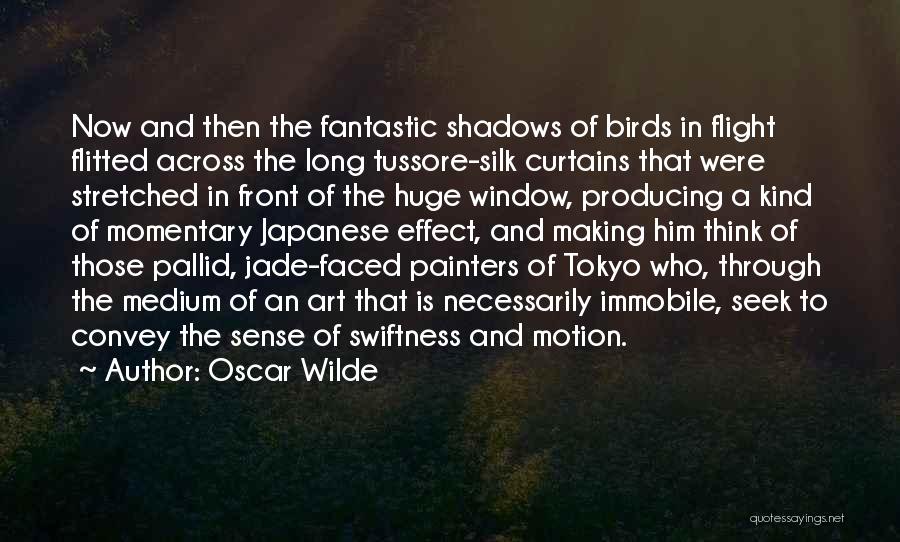 Birds Flight Quotes By Oscar Wilde