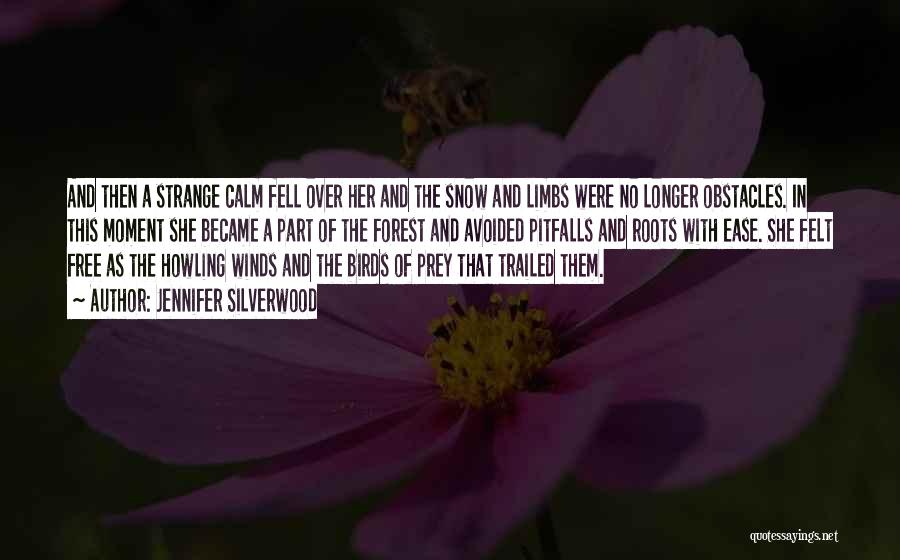 Birds In Snow Quotes By Jennifer Silverwood