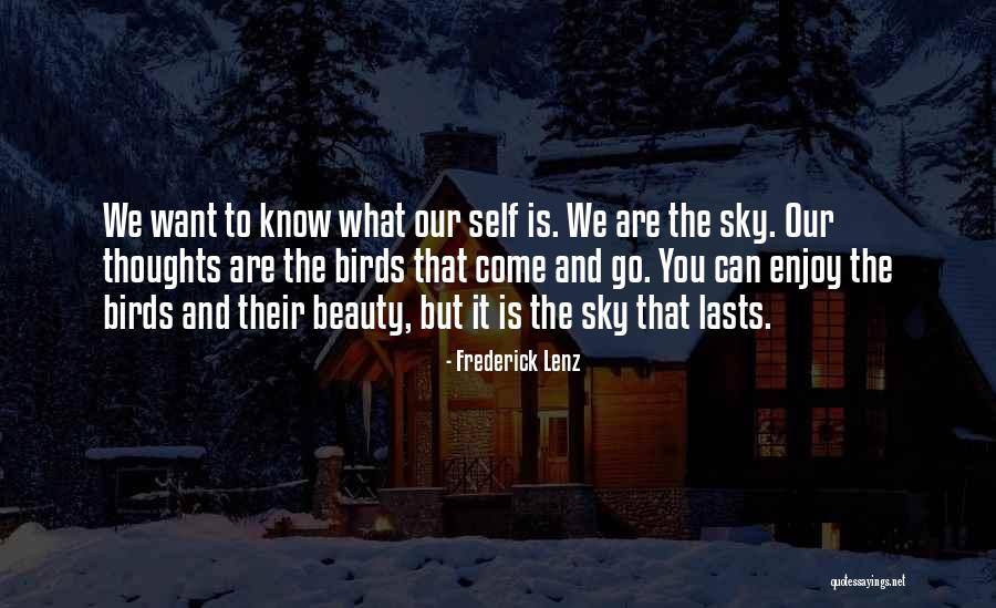Birds Sky Quotes By Frederick Lenz Birds Sky Quotes By Frederick Lenz