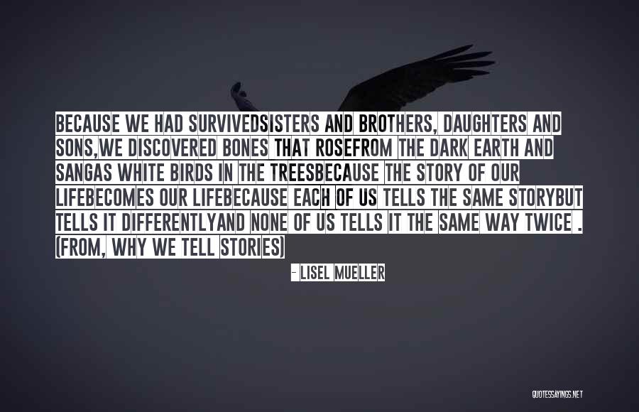 Birds Story Quotes By Lisel Mueller Birds Story Quotes By Lisel Mueller