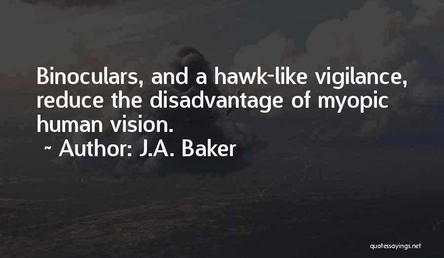 Birdwatching Quotes By J.A. Baker
