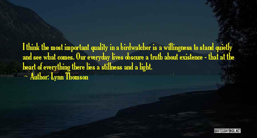 Birdwatching Quotes By Lynn Thomson