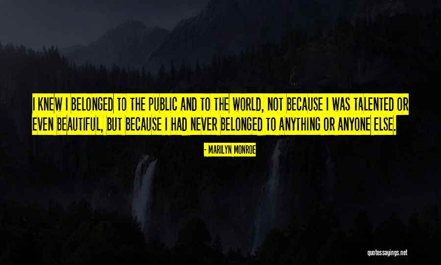 Birinin Bana Quotes By Marilyn Monroe Birinin Bana Quotes By Marilyn Monroe