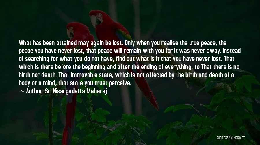 Birth After Death Quotes By Sri Nisargadatta Maharaj