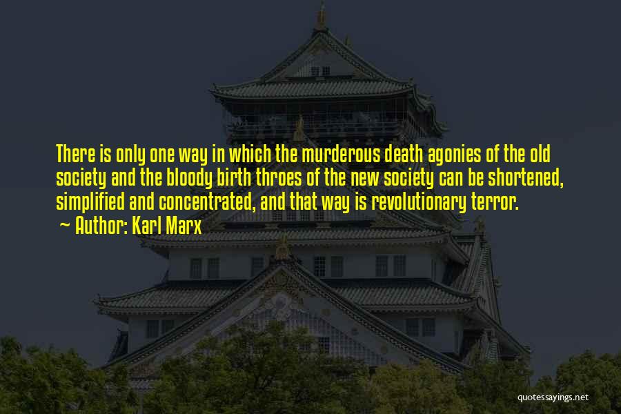 Birth And Death Quotes By Karl Marx