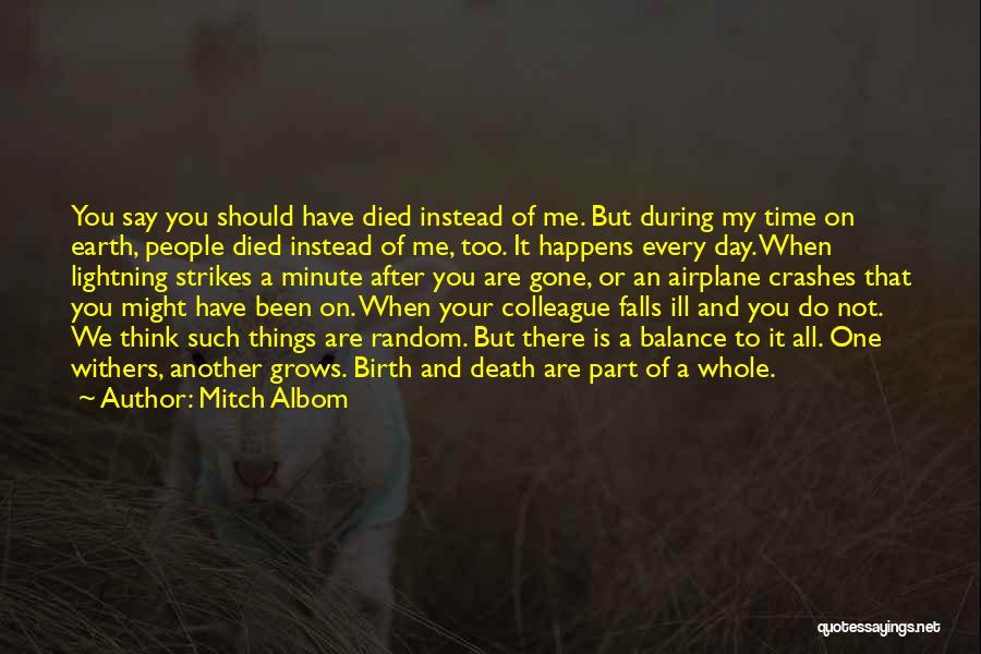Birth Day Day Quotes By Mitch Albom