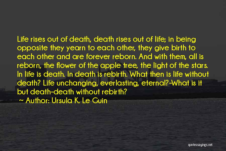 Birth Life And Death Quotes By Ursula K. Le Guin