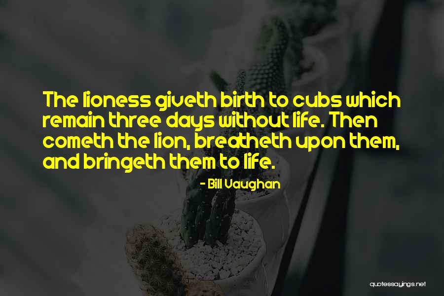 Birth Life Quotes By Bill Vaughan Birth Life Quotes By Bill Vaughan