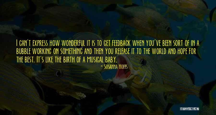 Birth Of Baby Quotes By Susanna Hoffs Birth Of Baby Quotes By Susanna Hoffs
