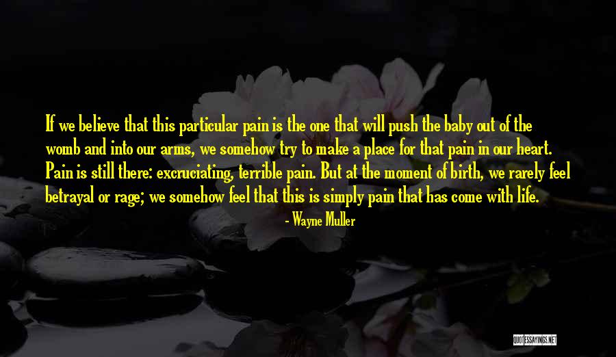 Birth Of Baby Quotes By Wayne Muller Birth Of Baby Quotes By Wayne Muller