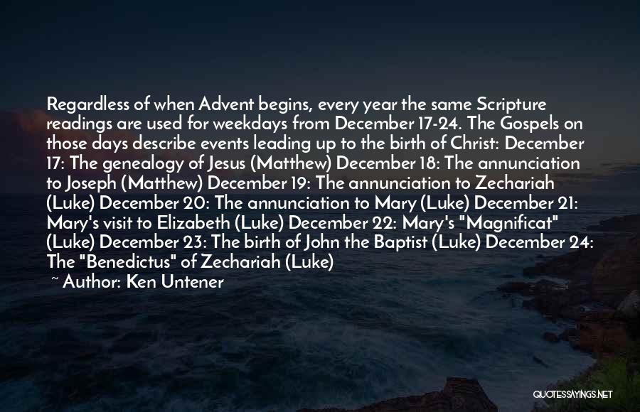 Birth Of Jesus Quotes By Ken Untener