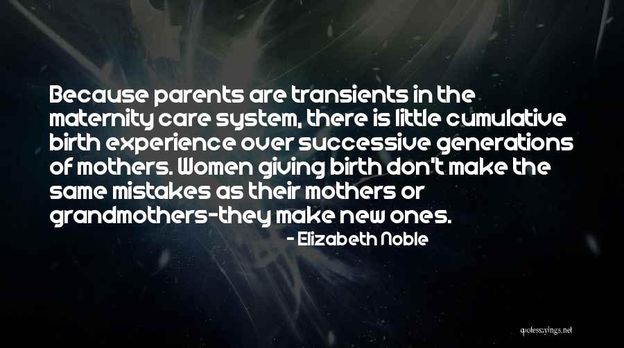 Birth Parents Quotes By Elizabeth Noble