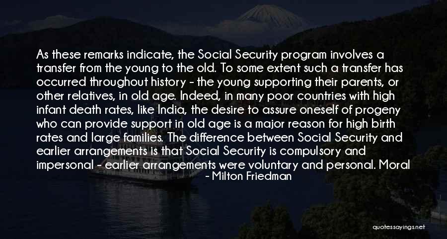 Birth Parents Quotes By Milton Friedman