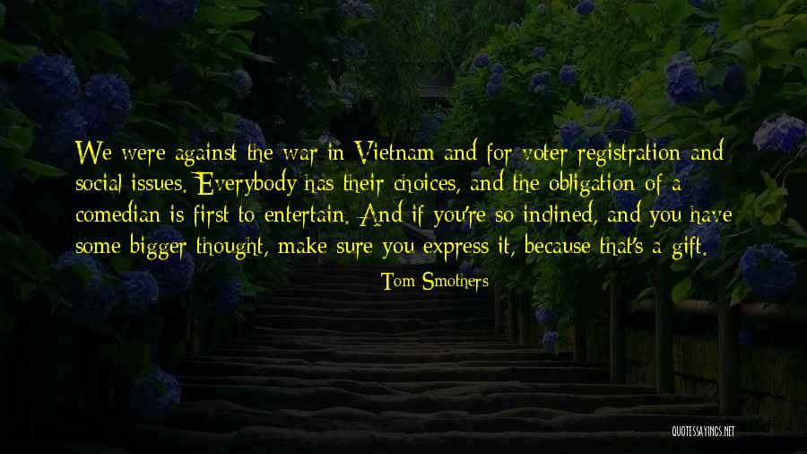 Birth Prevention Quotes By Tom Smothers Birth Prevention Quotes By Tom Smothers