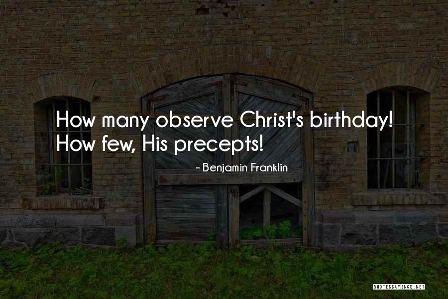 Birthday Behavior Quotes By Benjamin Franklin Birthday Behavior Quotes By Benjamin Franklin