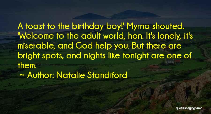 Birthday Boy Quotes By Natalie Standiford