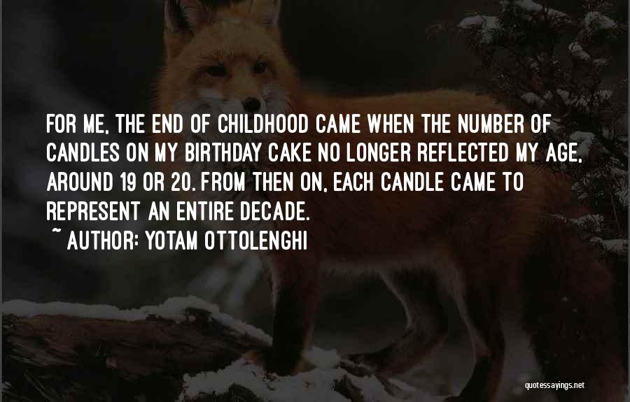 Birthday Cake And Candle Quotes By Yotam Ottolenghi