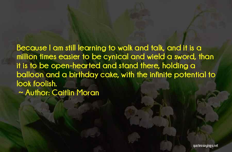 Birthday Cake And Quotes By Caitlin Moran
