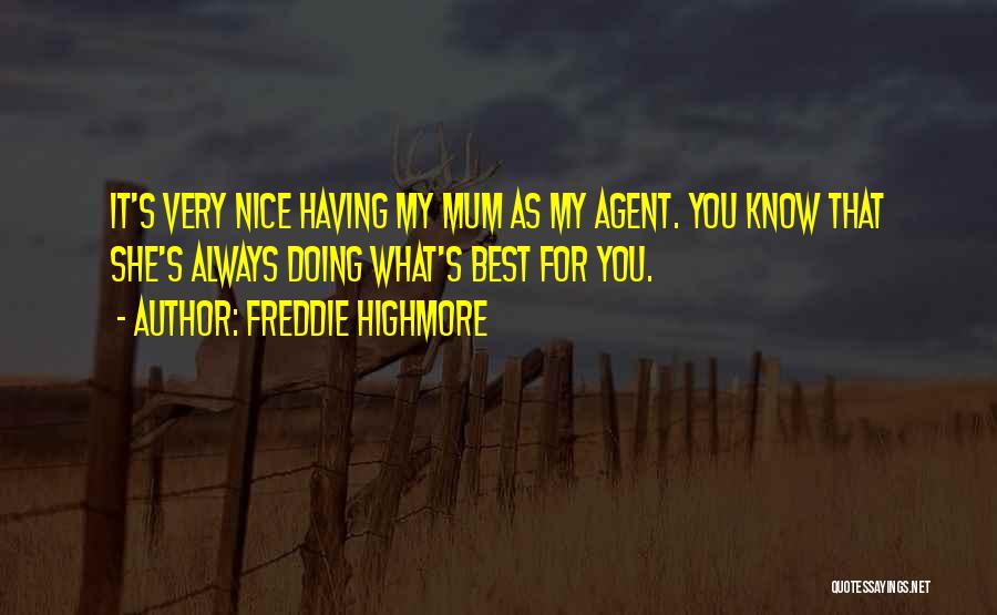 Birthday Msg Quotes By Freddie Highmore