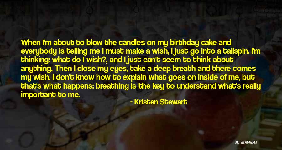 Birthday Quotes By Kristen Stewart