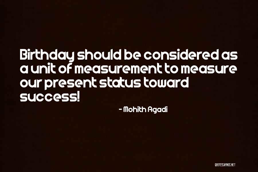 Birthday Quotes Quotes By Mohith Agadi