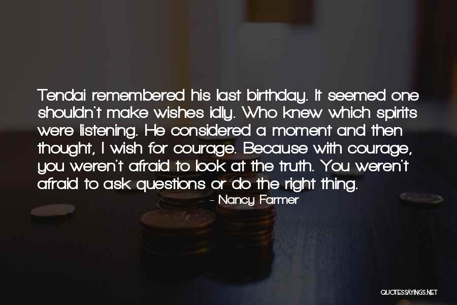 Birthday Wishes Quotes By Nancy Farmer Birthday Wishes Quotes By Nancy Farmer