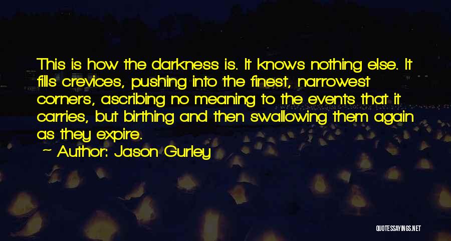 Birthing Quotes By Jason Gurley