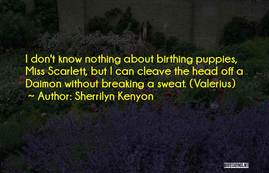 Birthing Quotes By Sherrilyn Kenyon