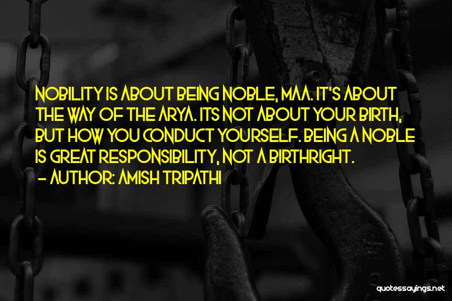 Birthright Quotes By Amish Tripathi