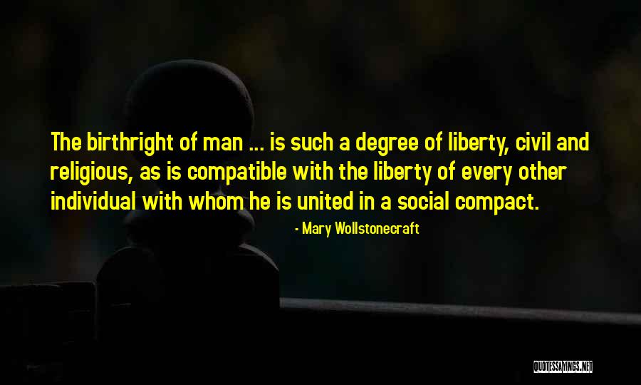 Birthright Quotes By Mary Wollstonecraft