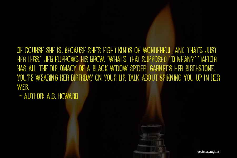 Birthstone Quotes By A.G. Howard