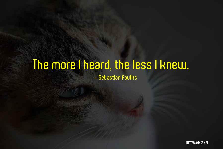 Birungi Ives Quotes By Sebastian Faulks
