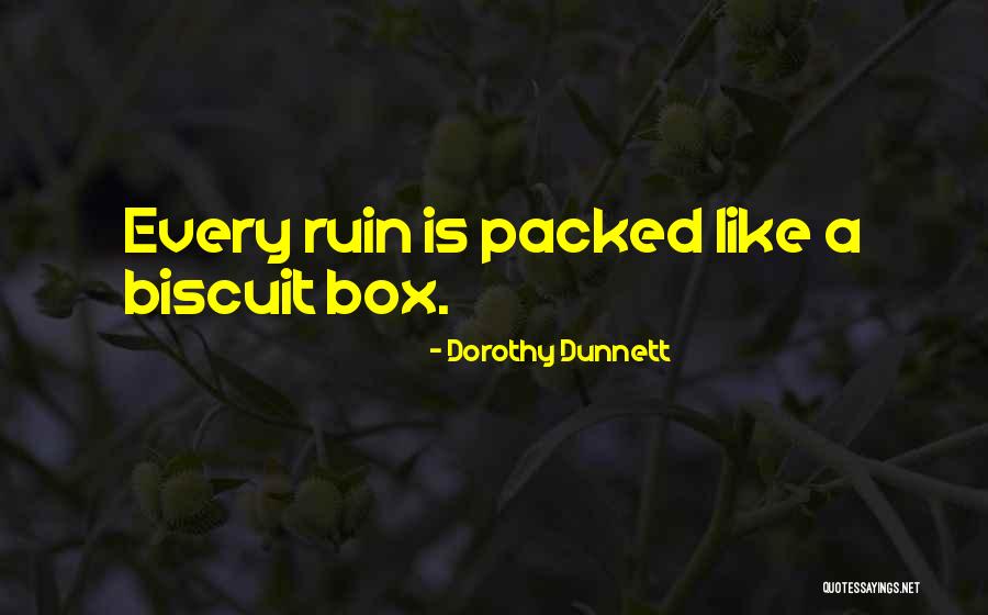 Biscuit Quotes By Dorothy Dunnett