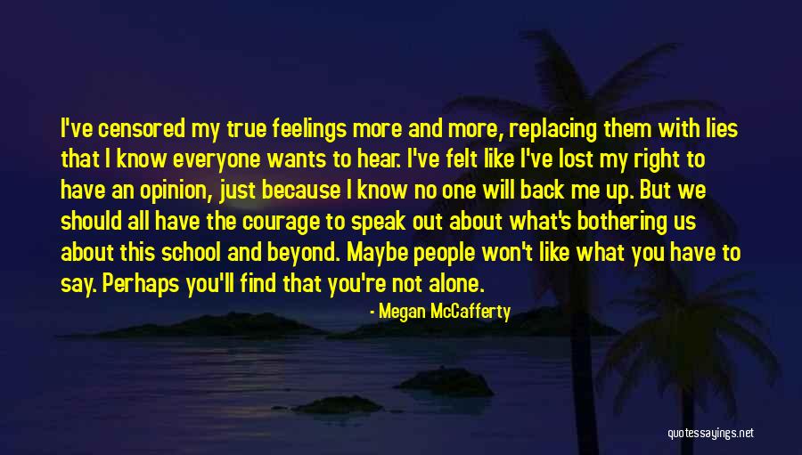 Bisenius Omaha Quotes By Megan McCafferty Bisenius Omaha Quotes By Megan McCafferty