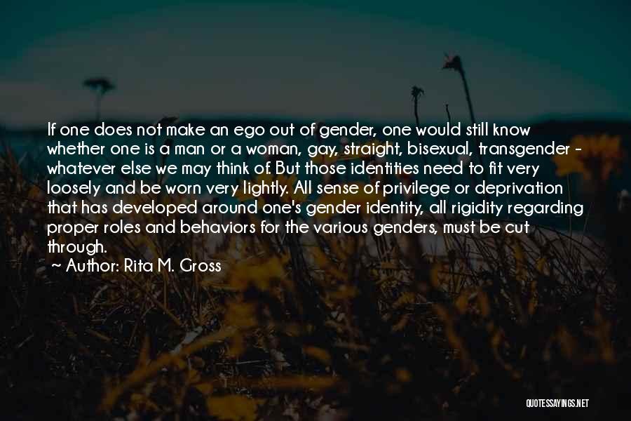 Bisexual Quotes By Rita M. Gross